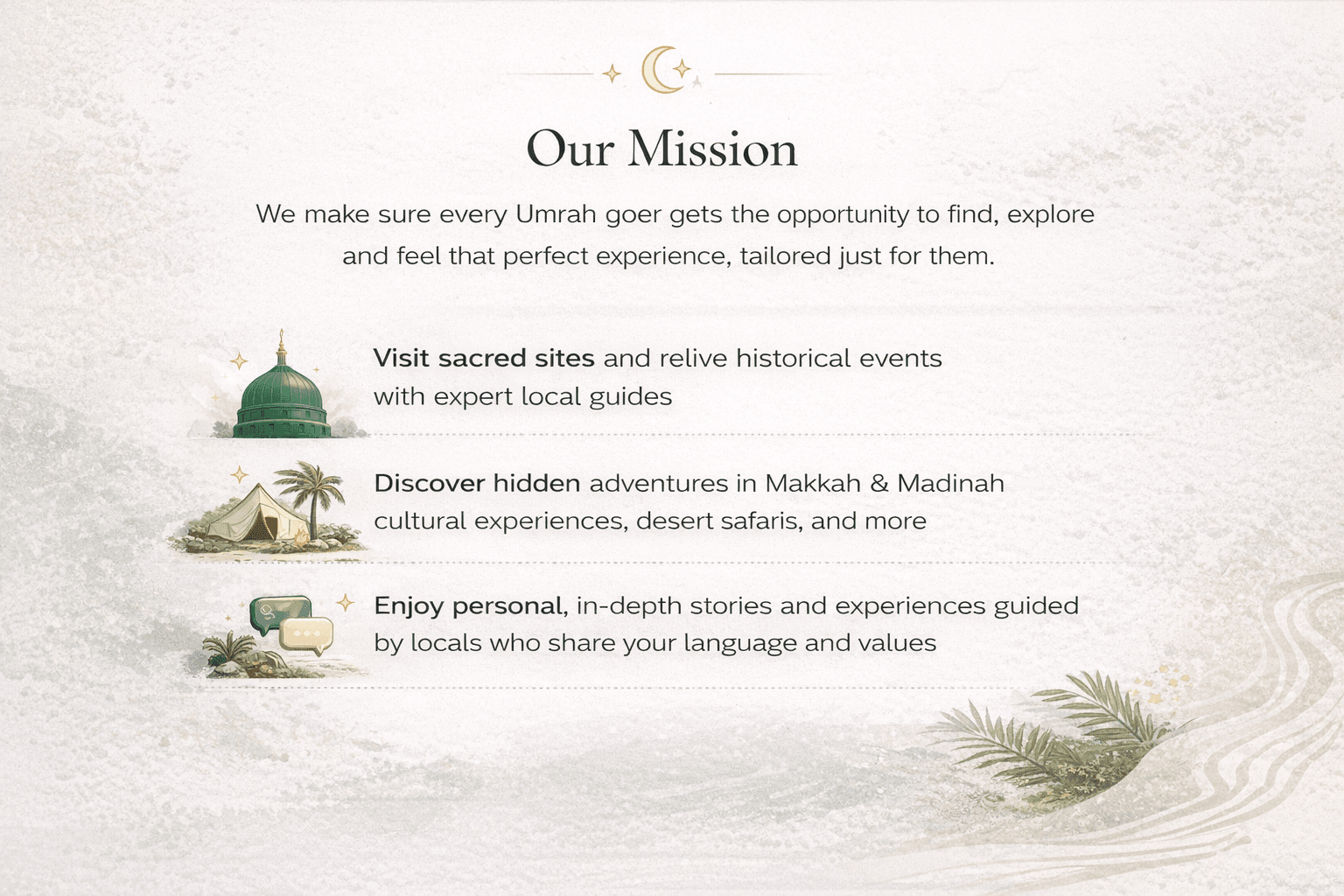 Unity Umrah mission